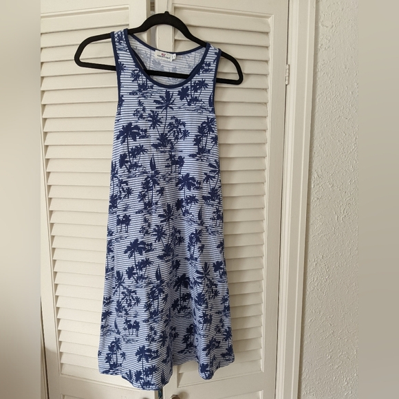 Vineyard Vines Palm Tree Cotton Dress - Picture 1 of 8